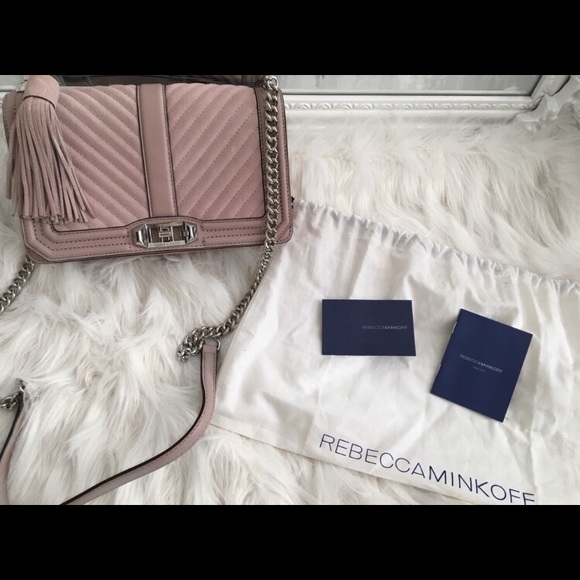 Rebecca Minkoff | Pink suede crossbody - Picture 2 of 6